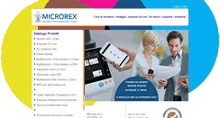 Desktop Screenshot of microrex.it